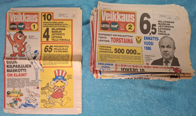 Veikkaus-Lotto - 1987 täysi vuosikerta