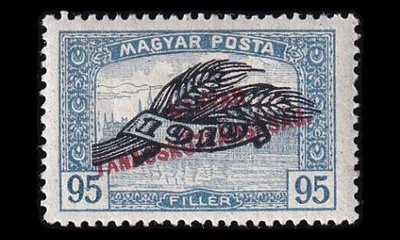 Unkari 304 * Parlamenttitalo vehnäntähkä pp 95 f (1920)