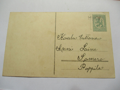 1917/M Hyry (Mellilä) rivil kortilla