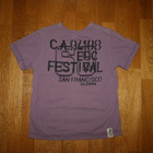 Esprit EDC violetti selkäprintti t-paita 140 - pikkukuva 2