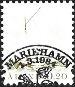 Åland 1984 Yleismerkit 0,20 mk EP leima Lape 001 LOISTO