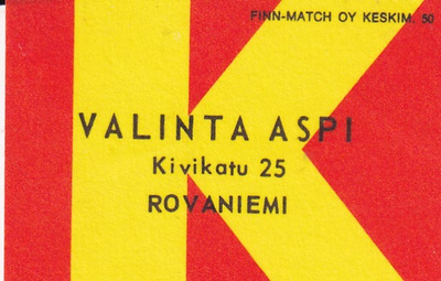 Rovaniemi, Valinta Aspi  b592
