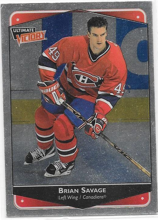 1998-99 Ultimate Victory #46 Brian Savage Montreal Canadiens