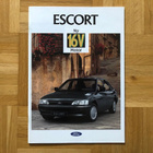 Esite Ford Escort mk5 1992 (mukana myös Cabriolet) - pikkukuva 1