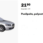 Auton puolipeite, pienehkölle autolle - pikkukuva 2
