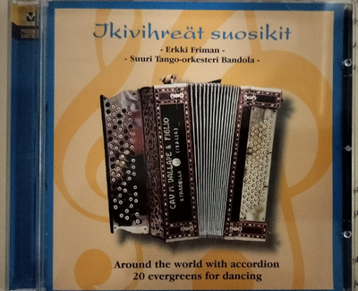 20 HANURIMUSIIKIN HELMEÄ 3-Ikivihreät suosikit-CD, v.1999