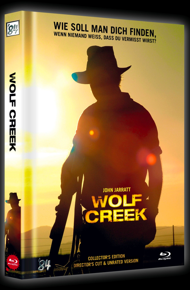 WOLF CREEK (2005) UNRATED LE Mediabook 84 Entertainment RARE