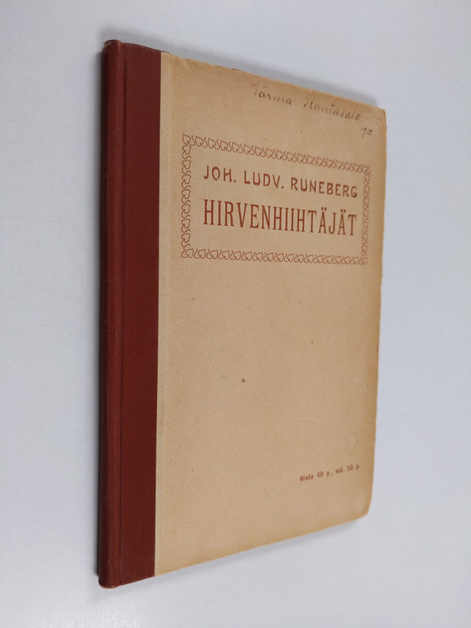 Johan Ludvig Runeberg : Hirvenhiihtäjät