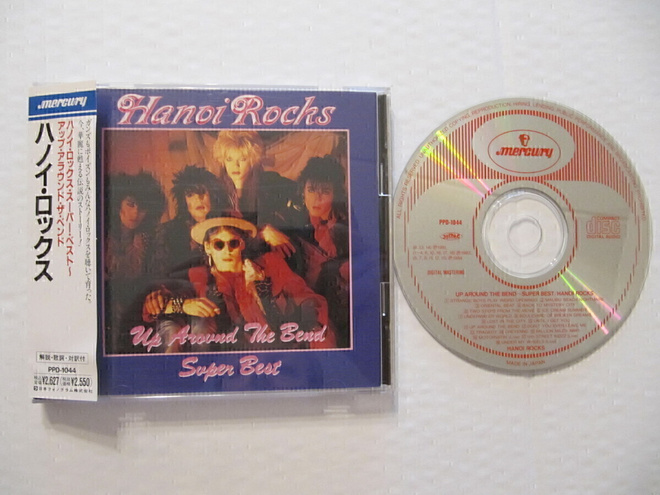 Hanoi Rocks Up Around The Bend Japani CD OBI