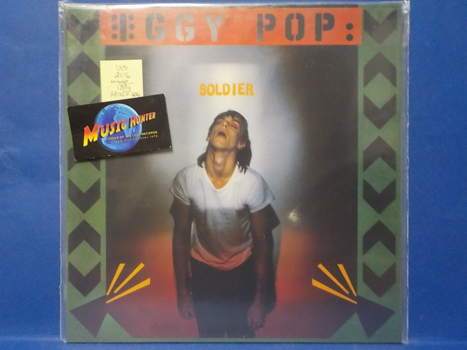 IGGY POP - SOLDIER - REISSUE 2016 UUSI 180g LP