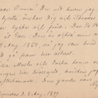 1899 10p Ehiökortti Haukiputaalta Ouluun - pikkukuva 2