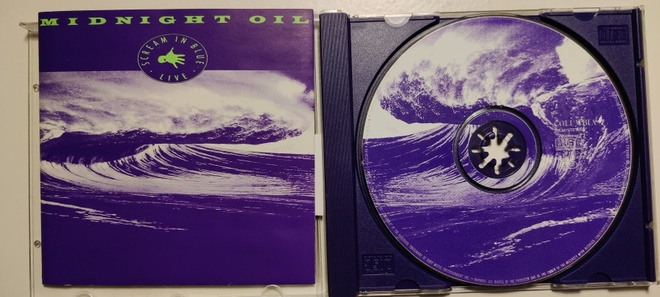 Midnight Oil  -  Scream In Blue - Live Cd