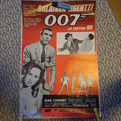 Salainen agentti 007 ja tohtori no elokuvajuliste