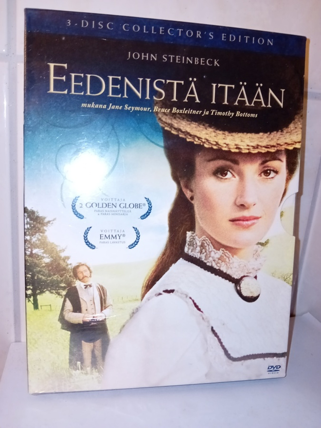 3 Dvd Eedenistä itään (  UUSI ) SIS POSTIKULU