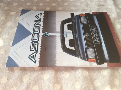 OPEL ASKONA ESITE 1983 HYVÄ