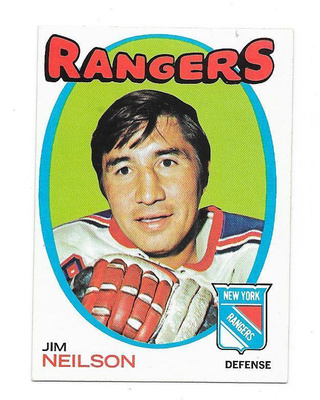 1971-72 Topps #112 Jim Neilson New York Rangers