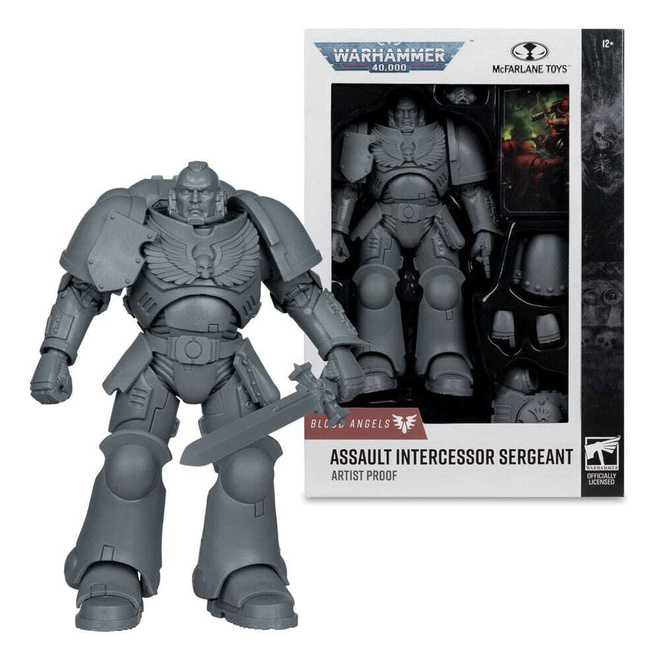 WARHAMMER 40,000 ASSAULT INTERCESSOR SERGEANT ART	(86 412)	a