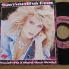 Samantha Fox Touch me (I want your body) 7 45 Ranska 1986 - pikkukuva 1
