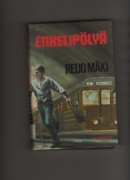 Mäki, Reijo: Enkelipölyä, Karisto 1985,skp.,1.p, kirj.poisto