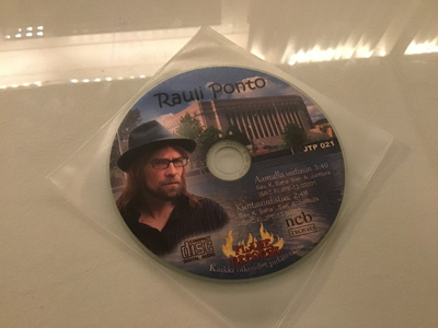 Rauli Ponto . Aamulla uulisiin CDS single