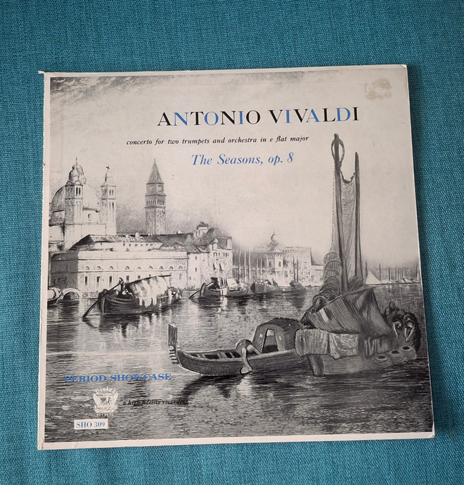 ANTONIO VIVALDI The Seasons op. 8 SHO 309 1958 USA
