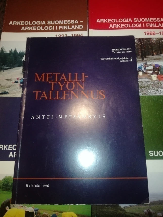 Antti Metsänkylä , Metallityön tallennus  , museovirasto