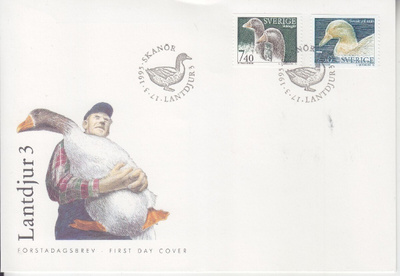 Ruotsi FDC 1995 Hanhia