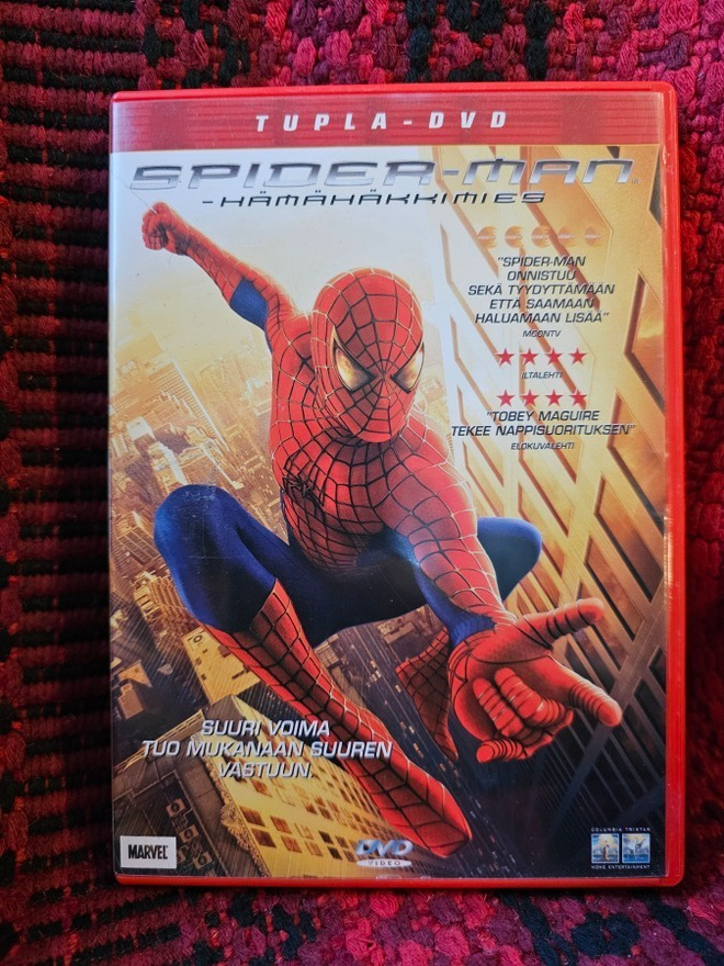 Spider-Man - Hämähäkkimies (2xDVD) Sam Raimi, Tobey Maguire
