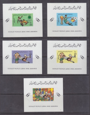 Libya 1982 jalkapalloblokit
