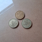 3 kpl 50 mk kolikoita 1952 - 1956 - pikkukuva 2