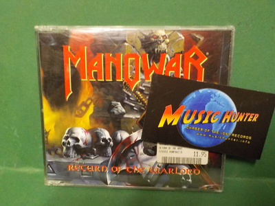 MANOWAR - RETURN OF THE WARLORD CDS