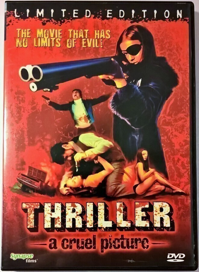 THRILLER: A CRUEL PICTURE (1973) UNRATED LE Synapse Films R0