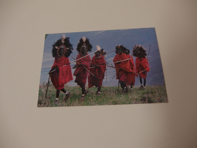 Kenia , masai sotureita . Kulkematon