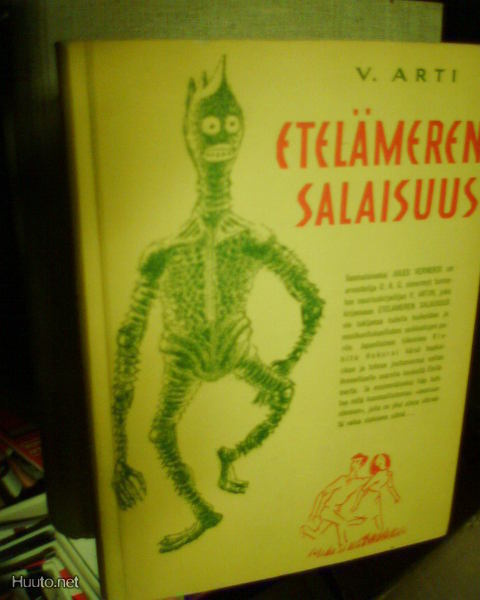 V.Arti  ETELÄMEREN SALAISUUS ( 3 p. 1959 ) Sis.postikulut