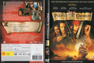 Pirates Of The Caribbean-Mustan Helmen Kirous (2 dvd)16073