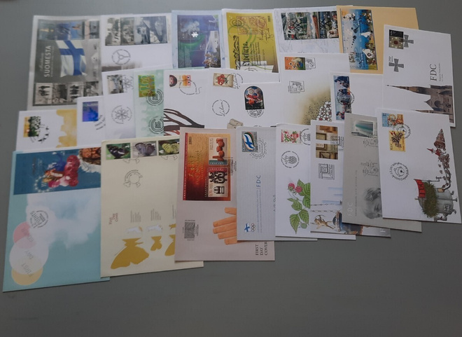 FDC Suomi erä 2007, 24eril vihko, blokki ym