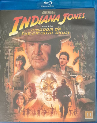 Indiana Jones ja kristallikallon valtakunta -Blu-Ray