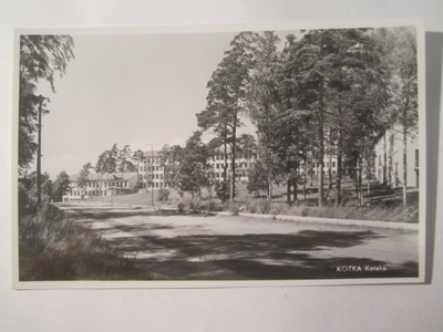 VANHA Postikortti Kotka 1950-l Alkup.Mallikappale
