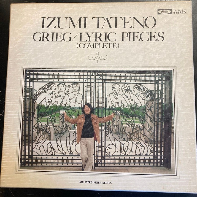 Izumi Tateno - Grieg: Lyric Pieces (Complete) (JPN/1974) 3LP