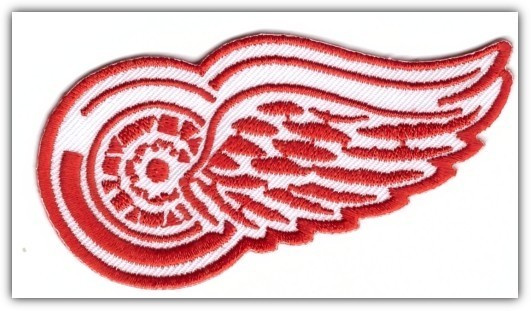 NHL - Detroit Red Wings -kangasmerkki / hihamerkki