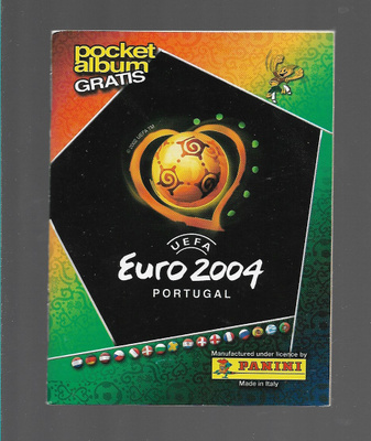 Panini EURO 2004 minitarra-abumi täysi