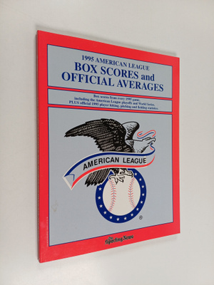 Craig Carter : 1995 American League Box Scores and Offici...