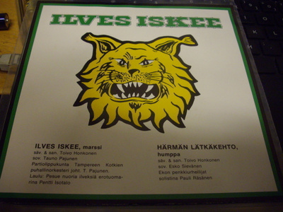 7" single : Pauli Räsänen ym.: ILVES ISKEE