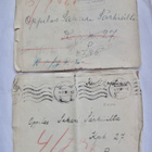 2 VANHAA Kenttäposti Kuorta 1940 Edelleenlähetys - pikkukuva 1