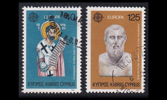 Kypros 520-1 o Europa merkkihenkilöitä (1980)
