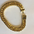 2421 .. 14k Kulta Duble Classic Tyylikäs .. Rannekoru - pikkukuva 2
