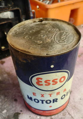 Esso - öljypurkki