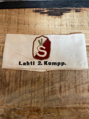 Suojleluskunta hihanauha LAHTI 2.KOMPP