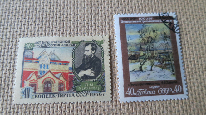 CCCP 1956: Tretjakovin taidegalleria 100 v.