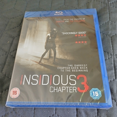 Insidious - Chapter 3 Blu-ray **muoveissa**